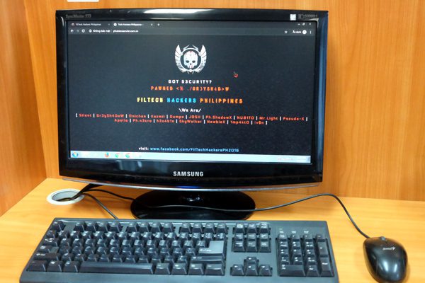 Hacker Philippines tấn công web Việt Nam